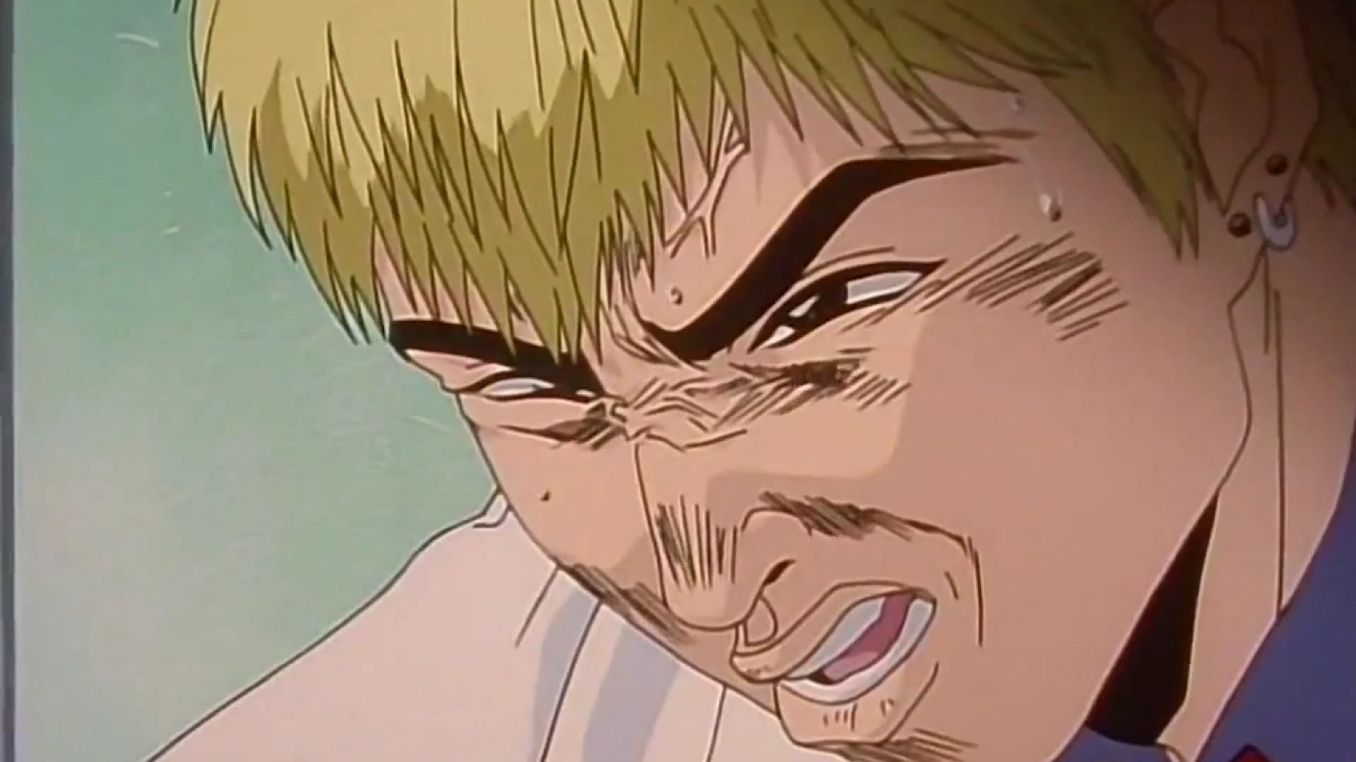 Onizuka's humor is similar to Slam Dunk's Sakuragi (Image via Studio Pierrot)